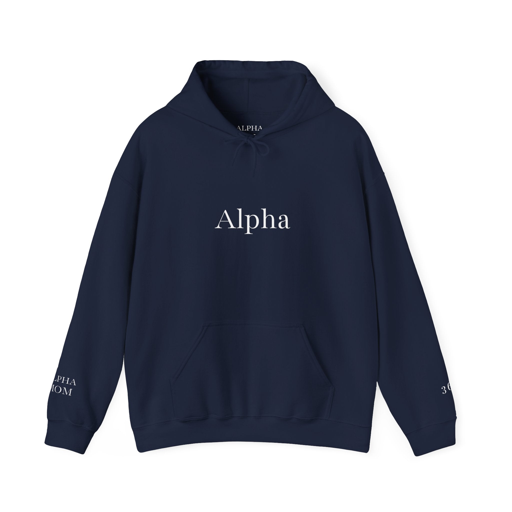 Alpha Mom 365 Sweatshirt - Empowering Hoodie for Moms | Cozy Gift