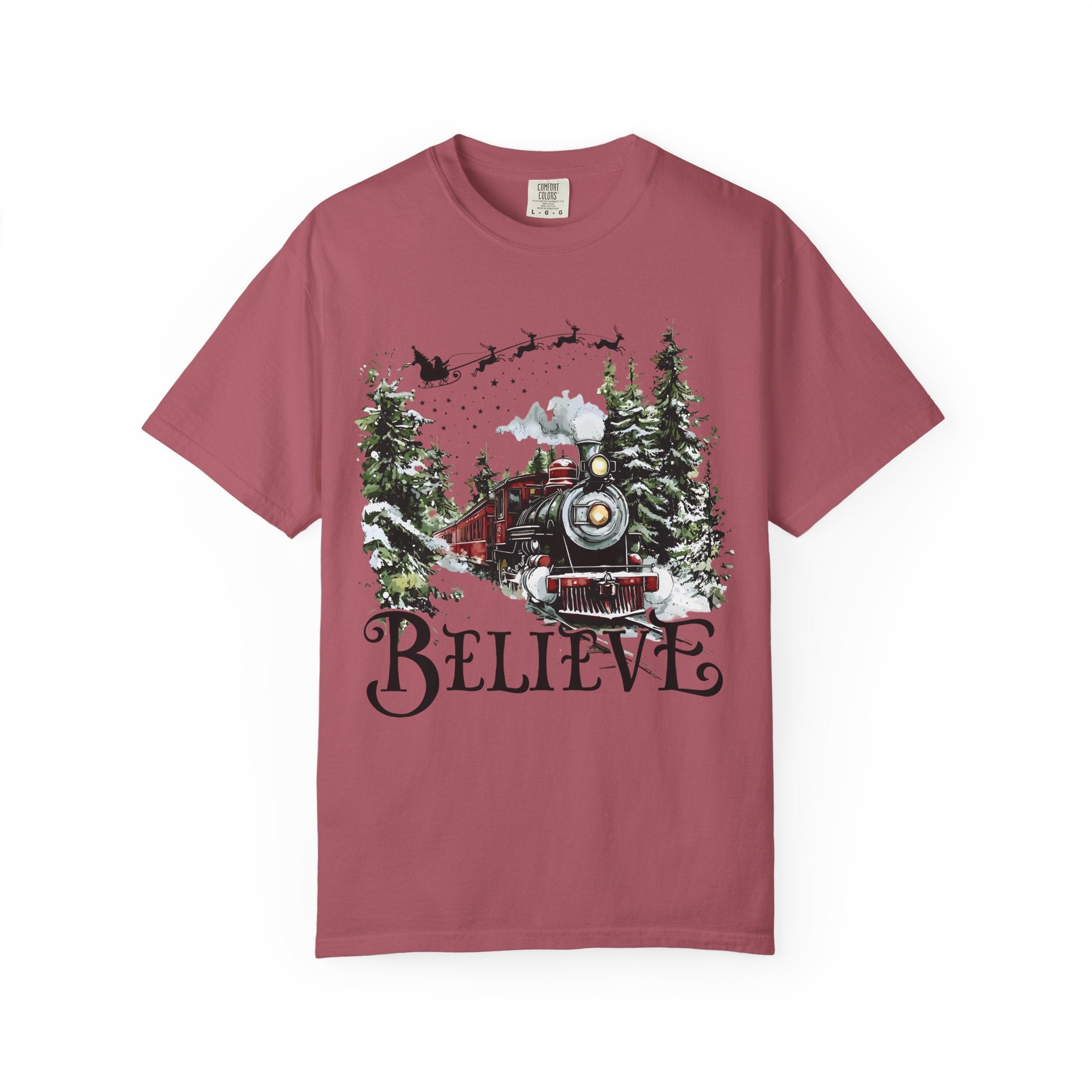 Holiday Believe T-Shirt - Festive Christmas Tee for the Whole Family
