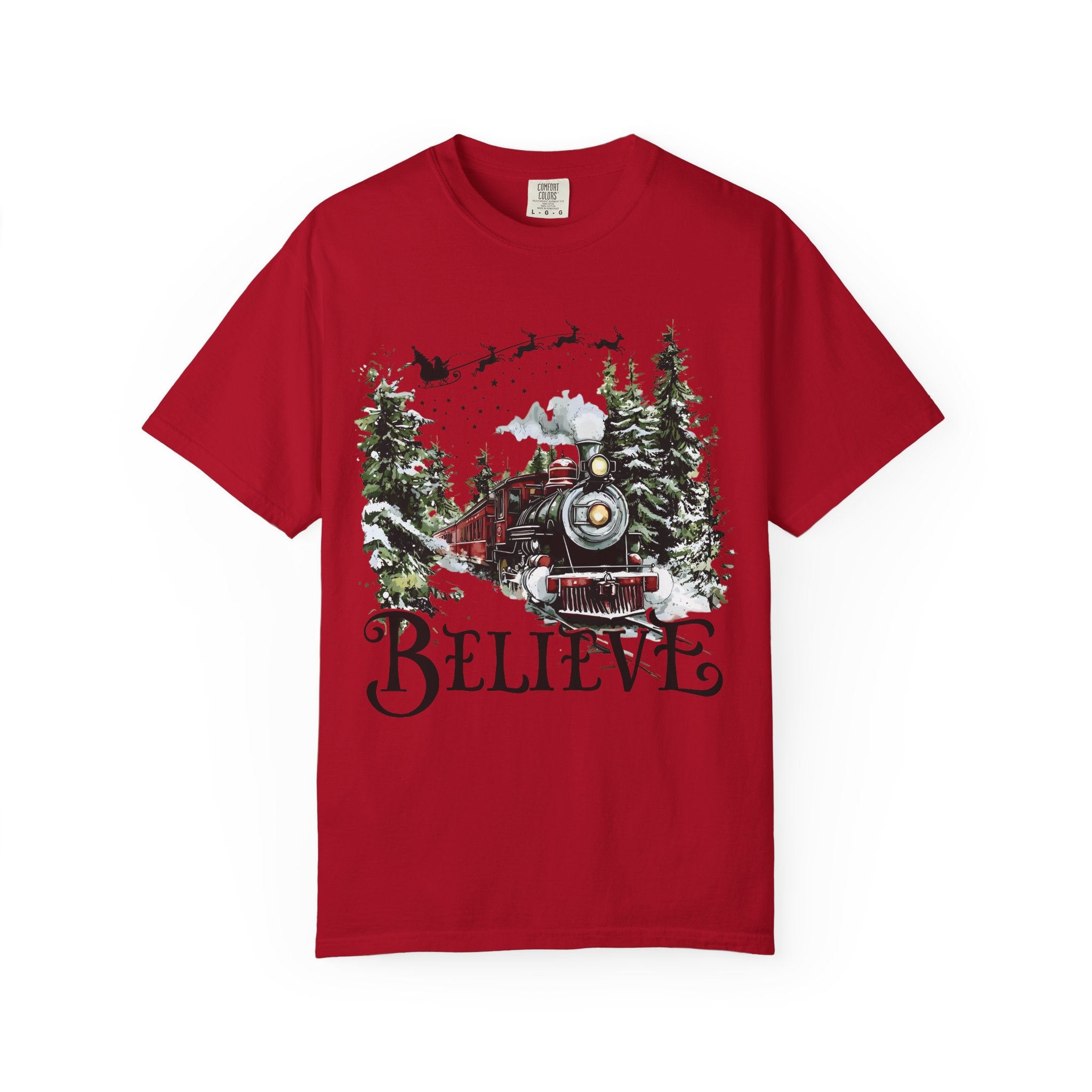 Holiday Believe T-Shirt - Festive Christmas Tee for the Whole Family