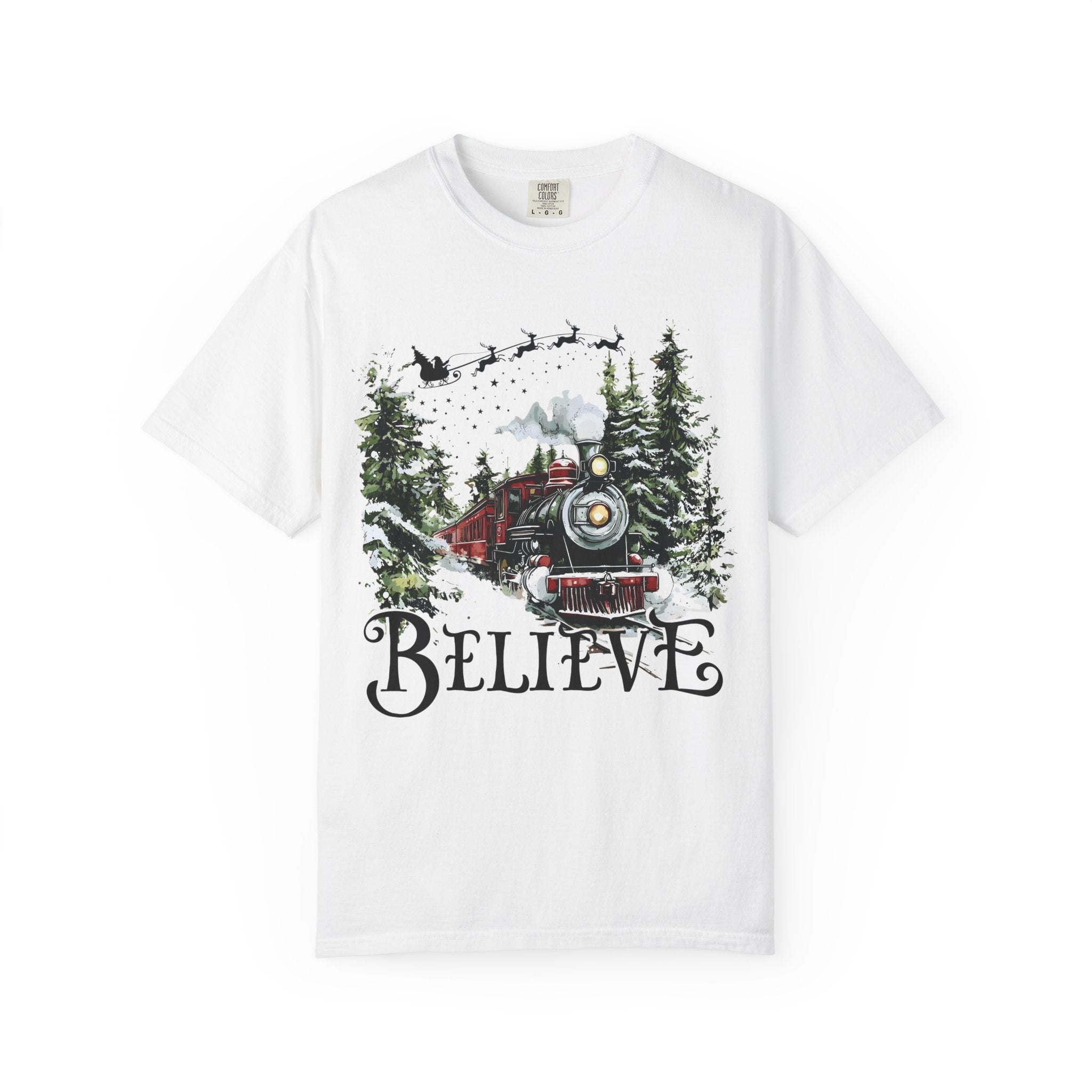 Holiday Believe T-Shirt - Festive Christmas Tee for the Whole Family