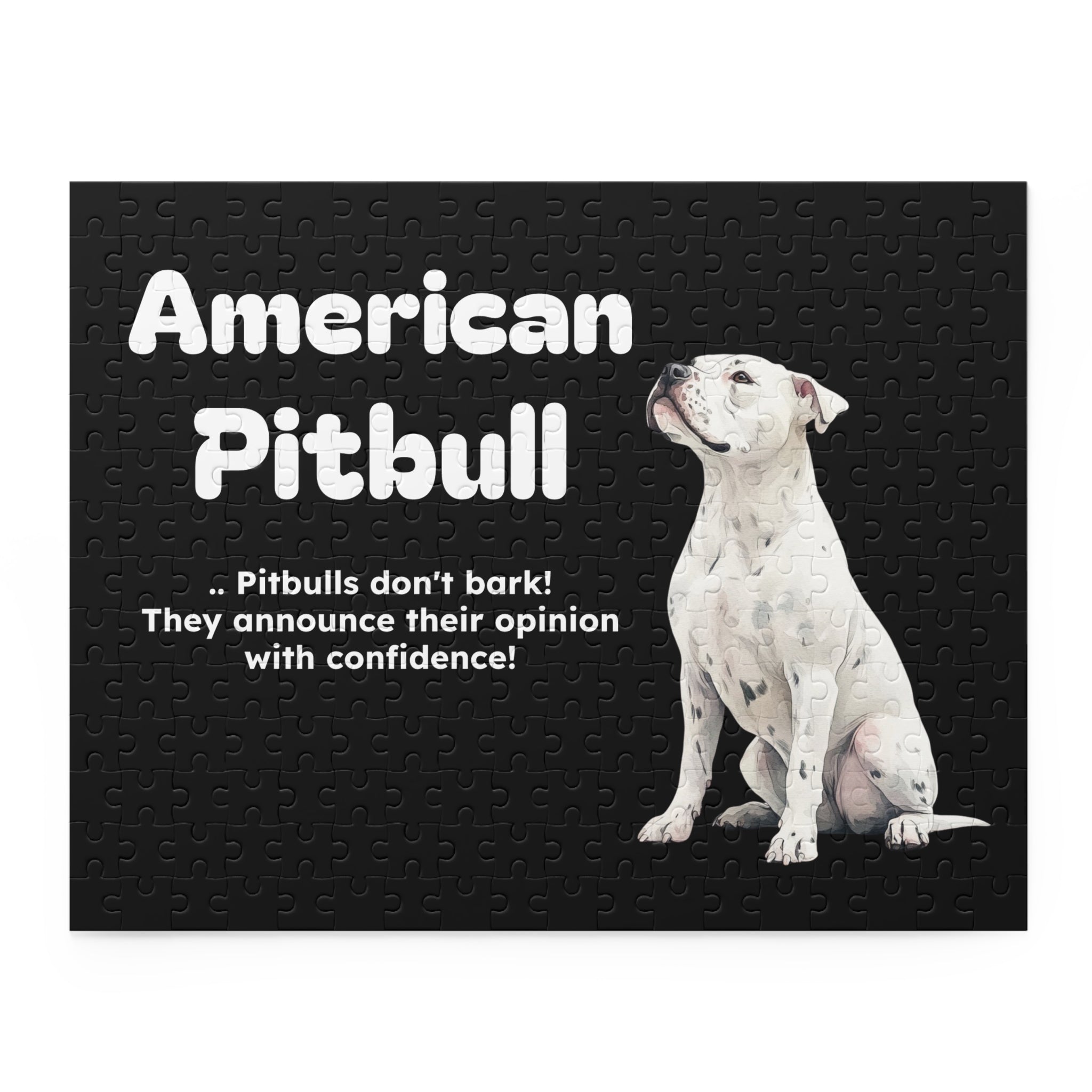 American Pitbull Puzzle - Jigsaw for Pitbull Lovers (120/252/500 pcs)