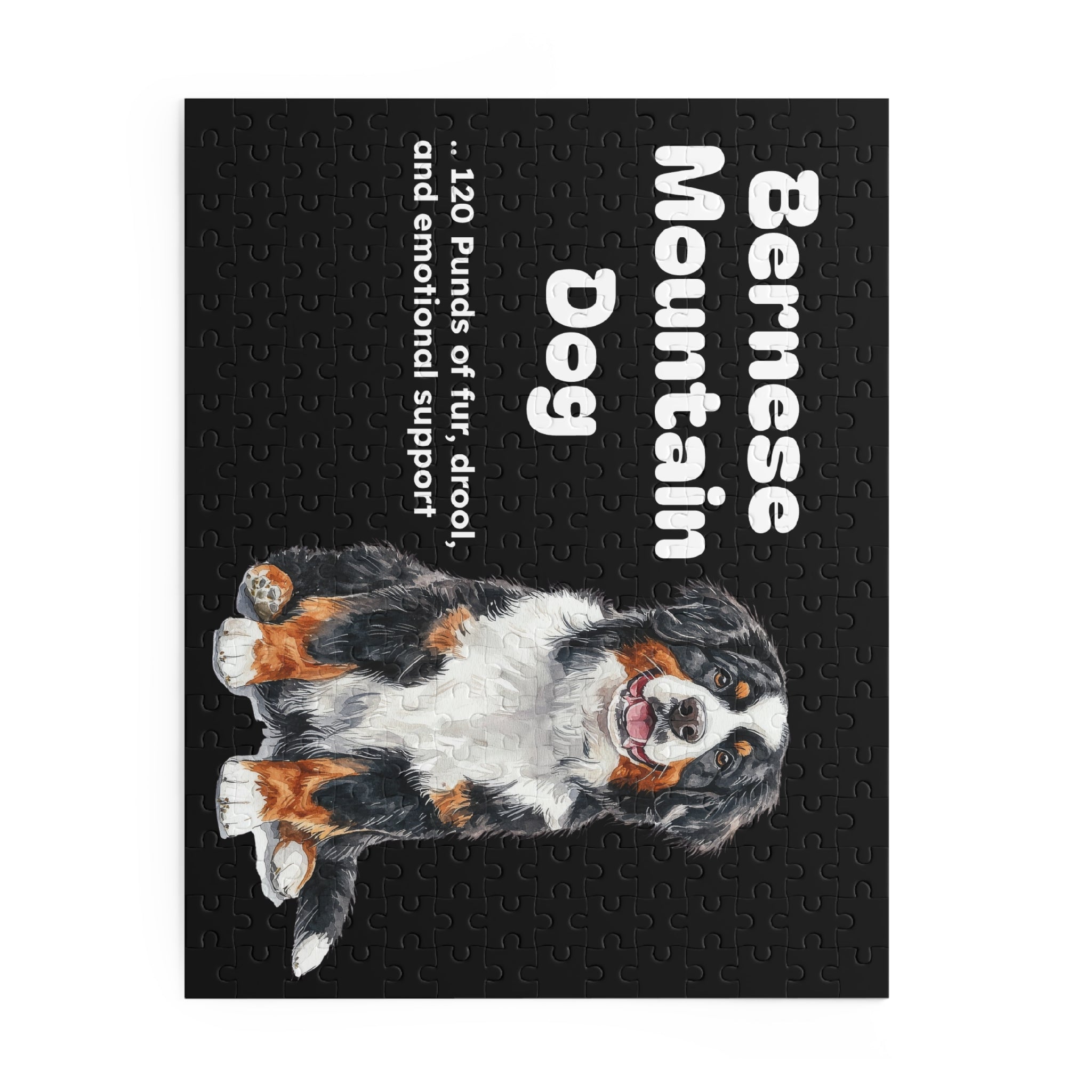 Bernese Mountain Dog Puzzle - Jigsaw for Dog Lovers (120/252/500 pcs)