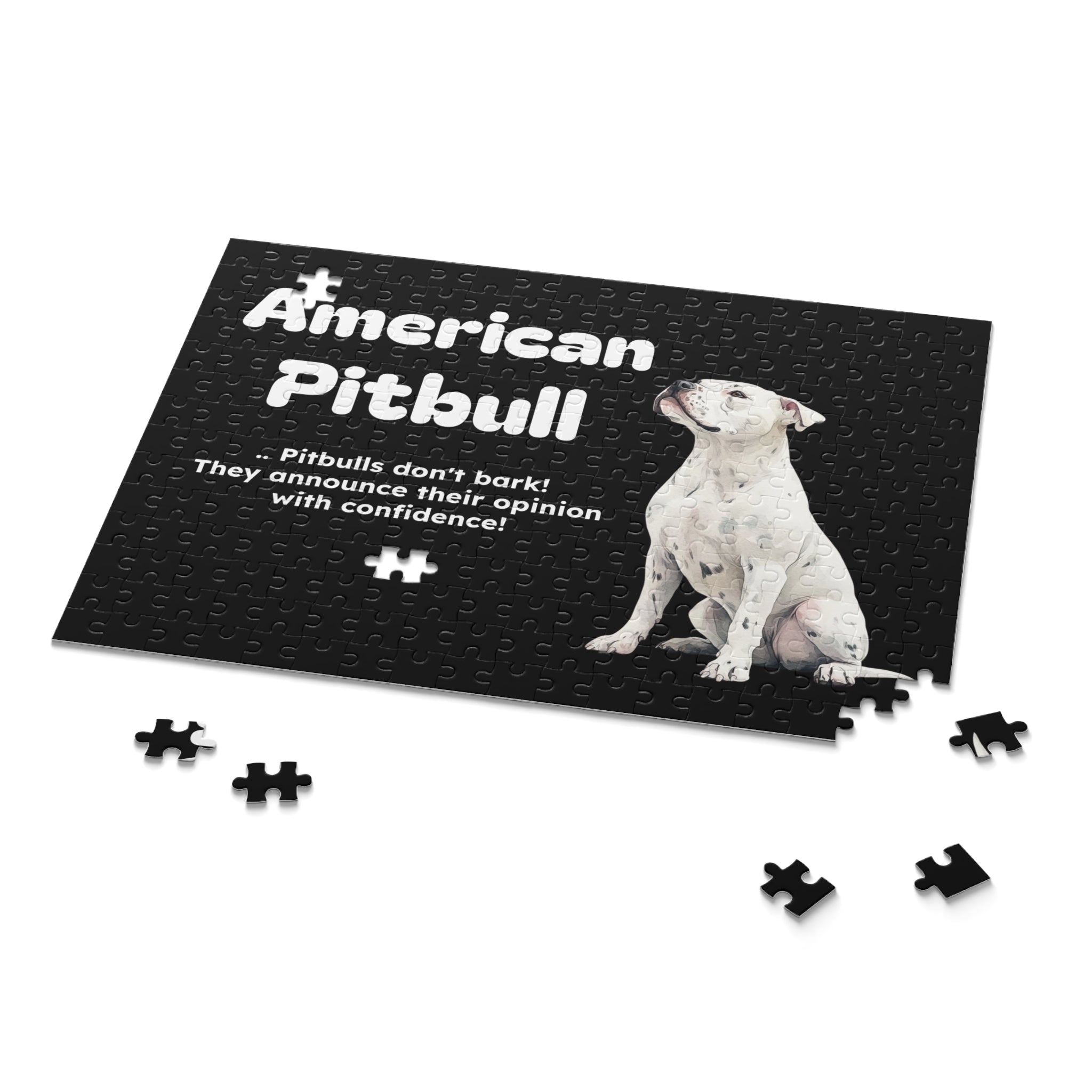 American Pitbull Puzzle - Jigsaw for Pitbull Lovers (120/252/500 pcs)