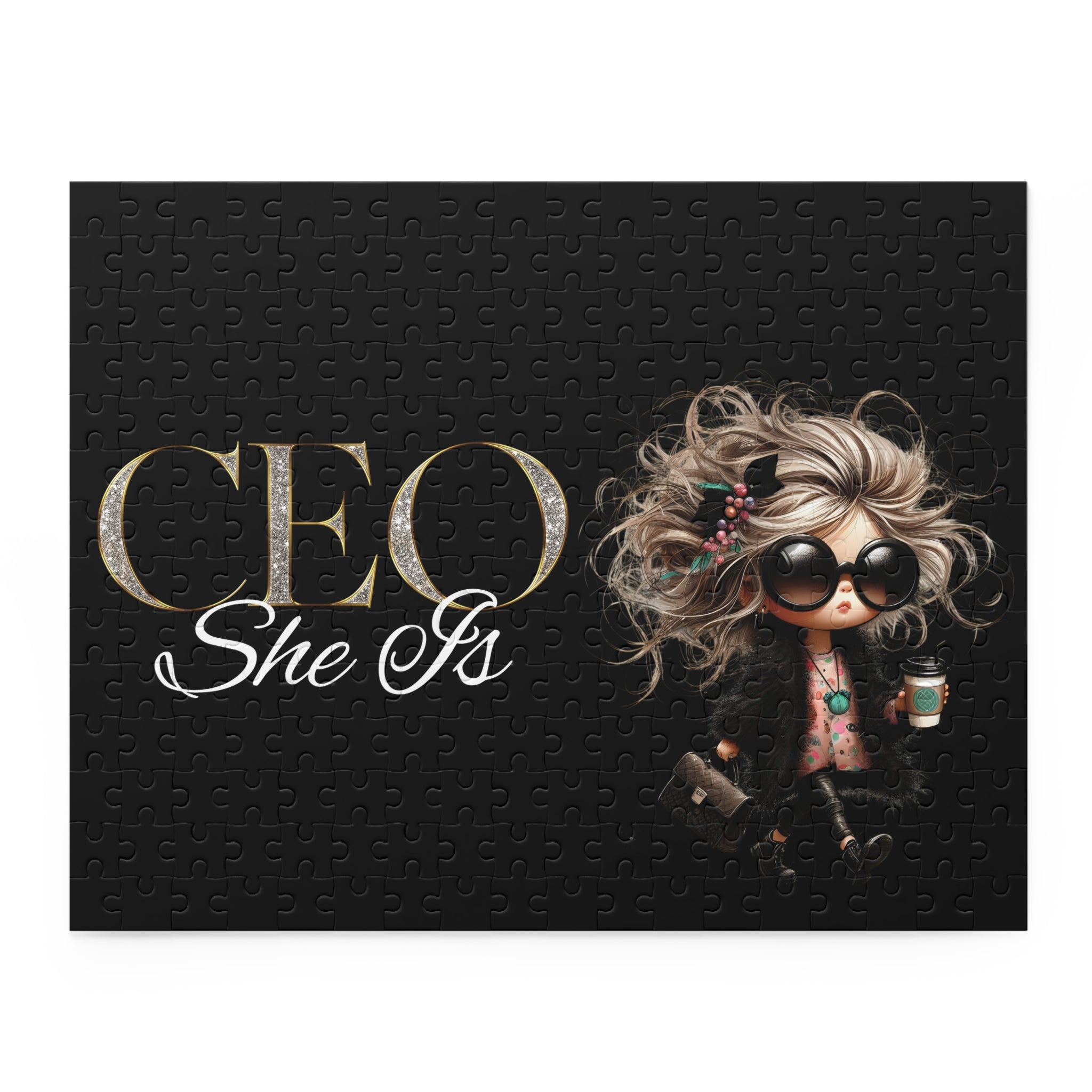 CEO She Is Puzzle — Inspirational 120/252/500-Piece Jigsaw for Women
