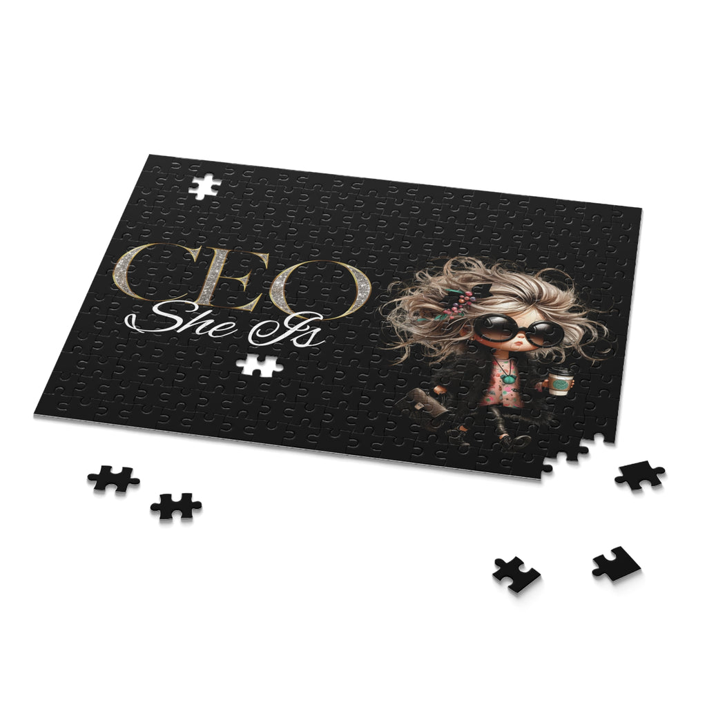 CEO She Is Puzzle — Inspirational 120/252/500-Piece Jigsaw for Women
