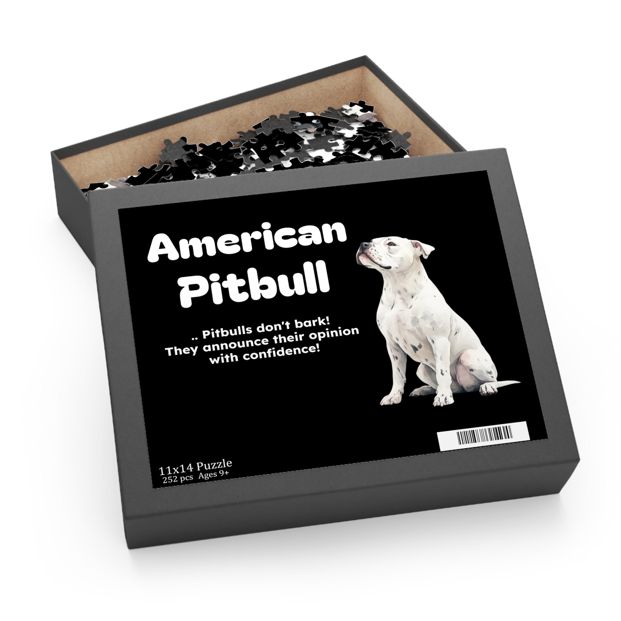 American Pitbull Puzzle - Jigsaw for Pitbull Lovers (120/252/500 pcs)