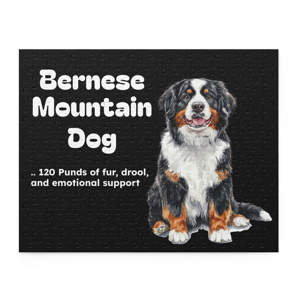 Bernese Mountain Dog Puzzle - Jigsaw for Dog Lovers (120/252/500 pcs)