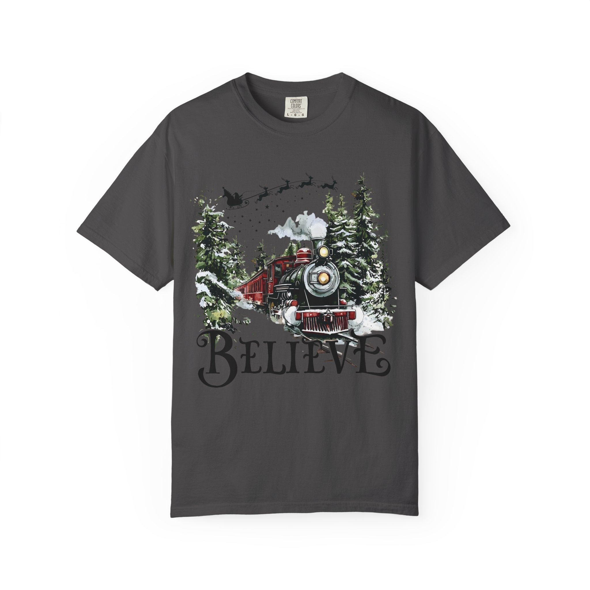 Holiday Believe T-Shirt - Festive Christmas Tee for the Whole Family