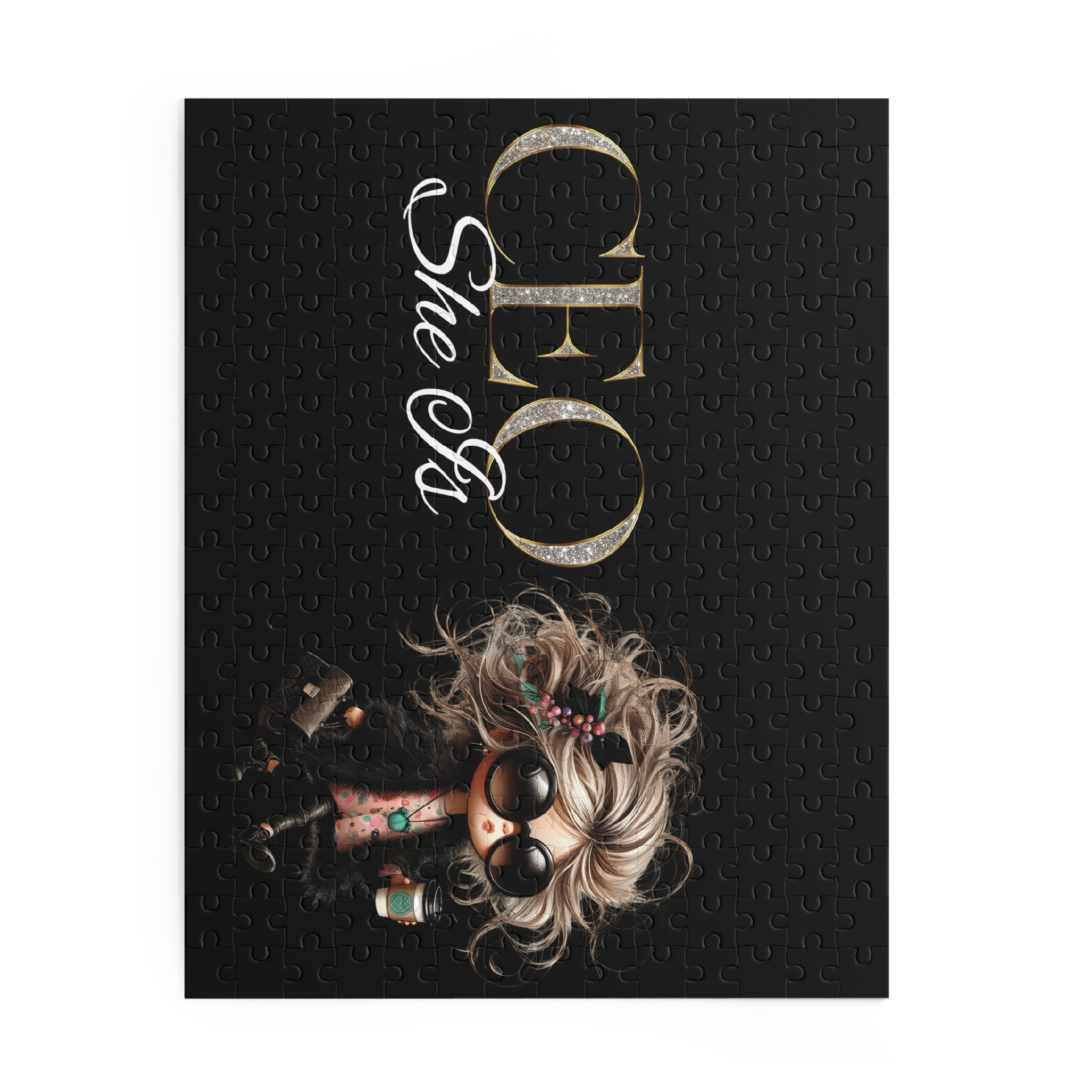 CEO She Is Puzzle — Inspirational 120/252/500-Piece Jigsaw for Women