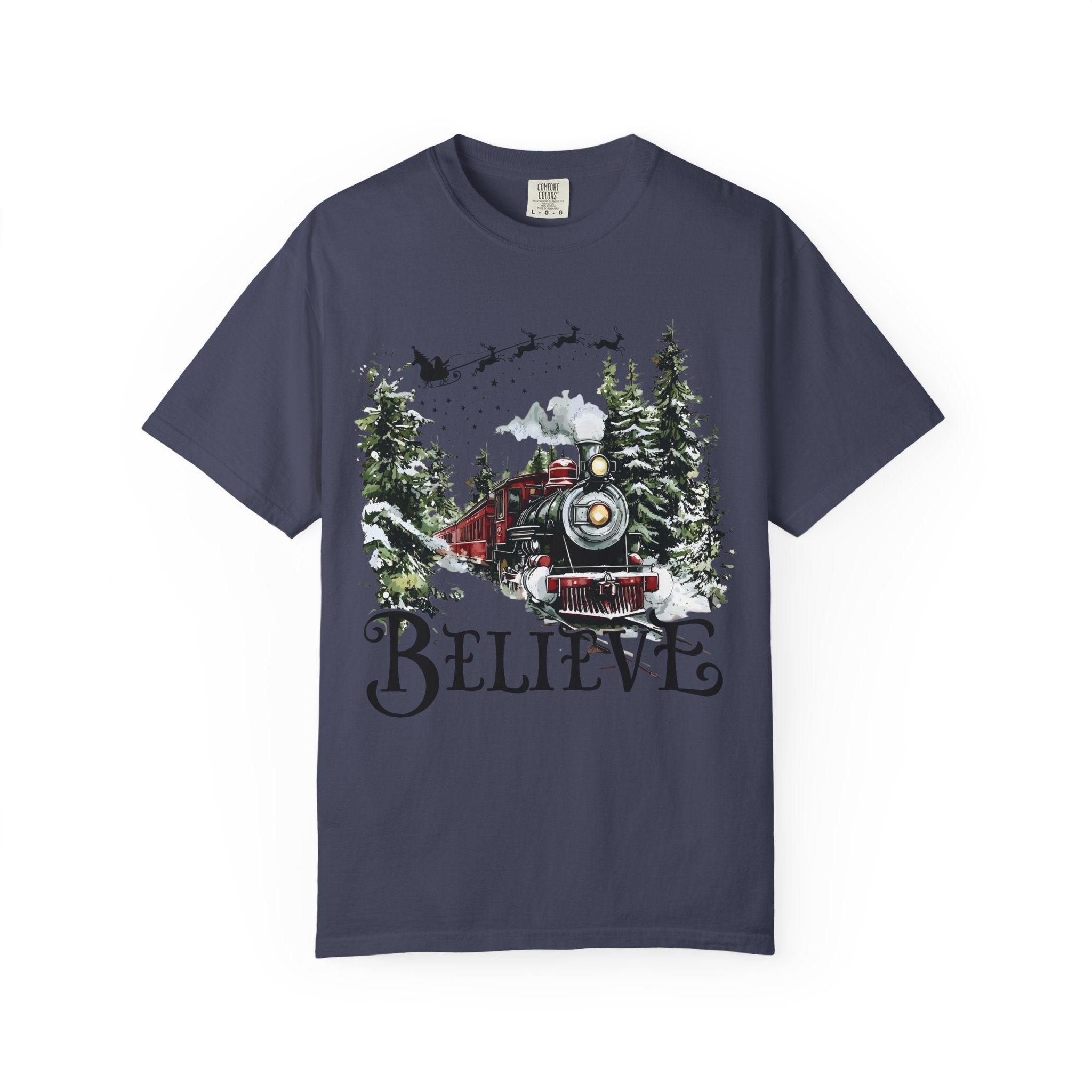Holiday Believe T-Shirt - Festive Christmas Tee for the Whole Family