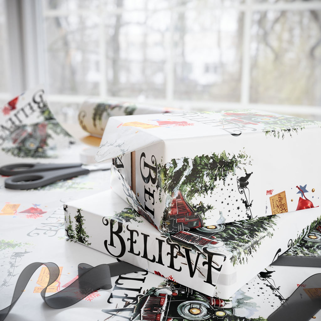 Charming Gift Wrapping Paper - Festive Holiday Wrap for All Occasions