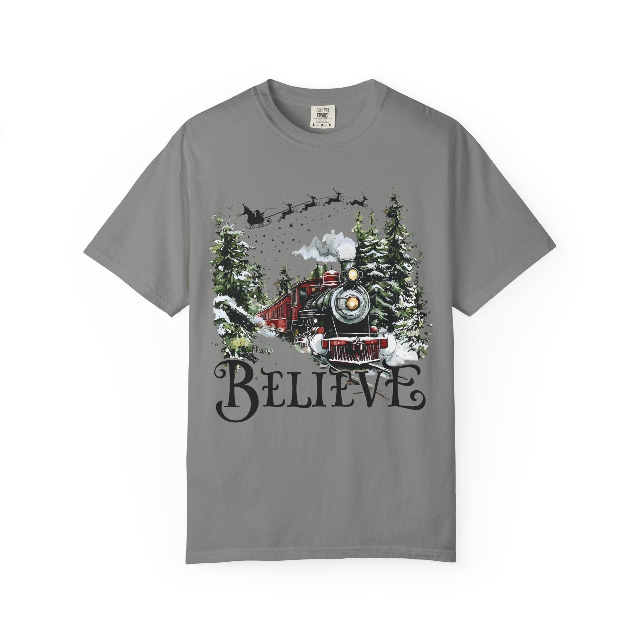 Holiday Believe T-Shirt - Festive Christmas Tee for the Whole Family