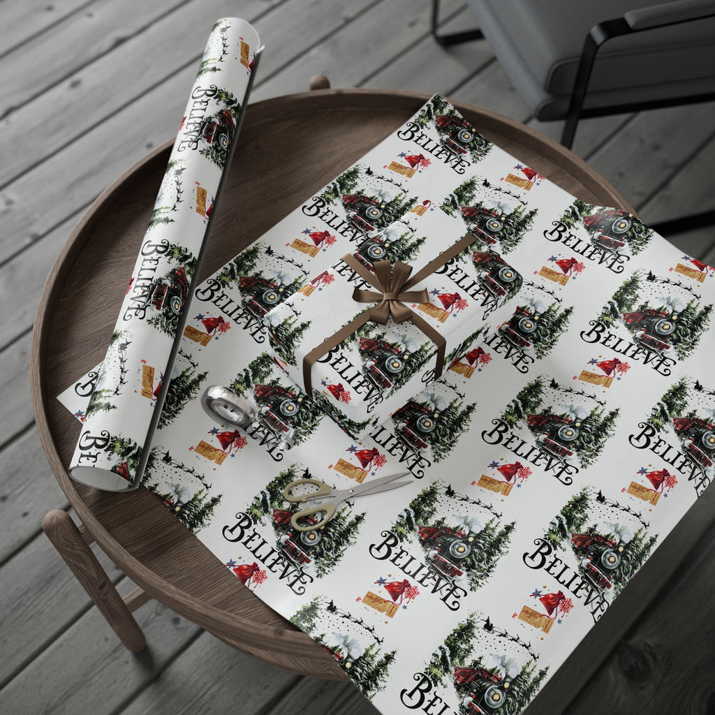 Charming Gift Wrapping Paper - Festive Holiday Wrap for All Occasions