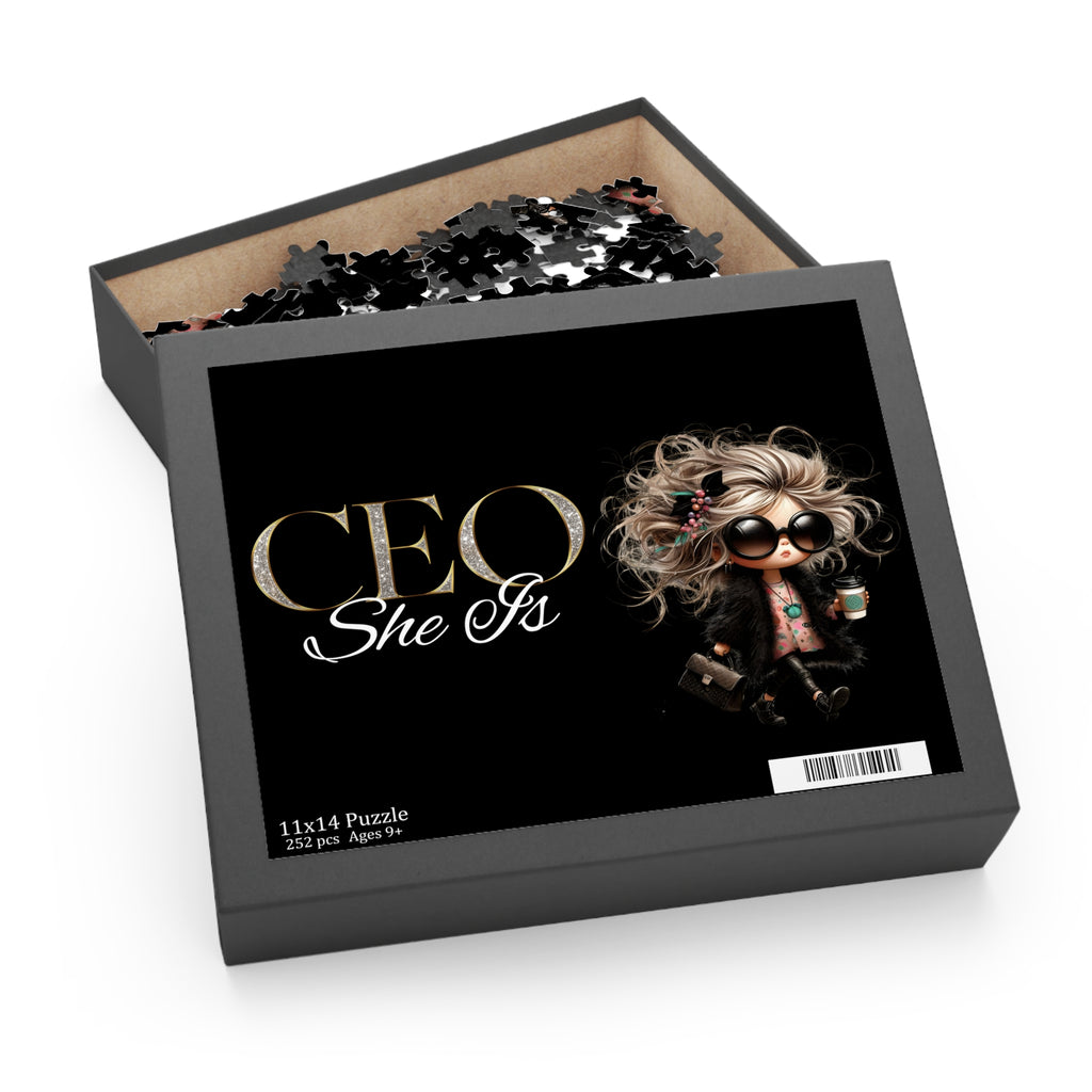 CEO She Is Puzzle — Inspirational 120/252/500-Piece Jigsaw for Women
