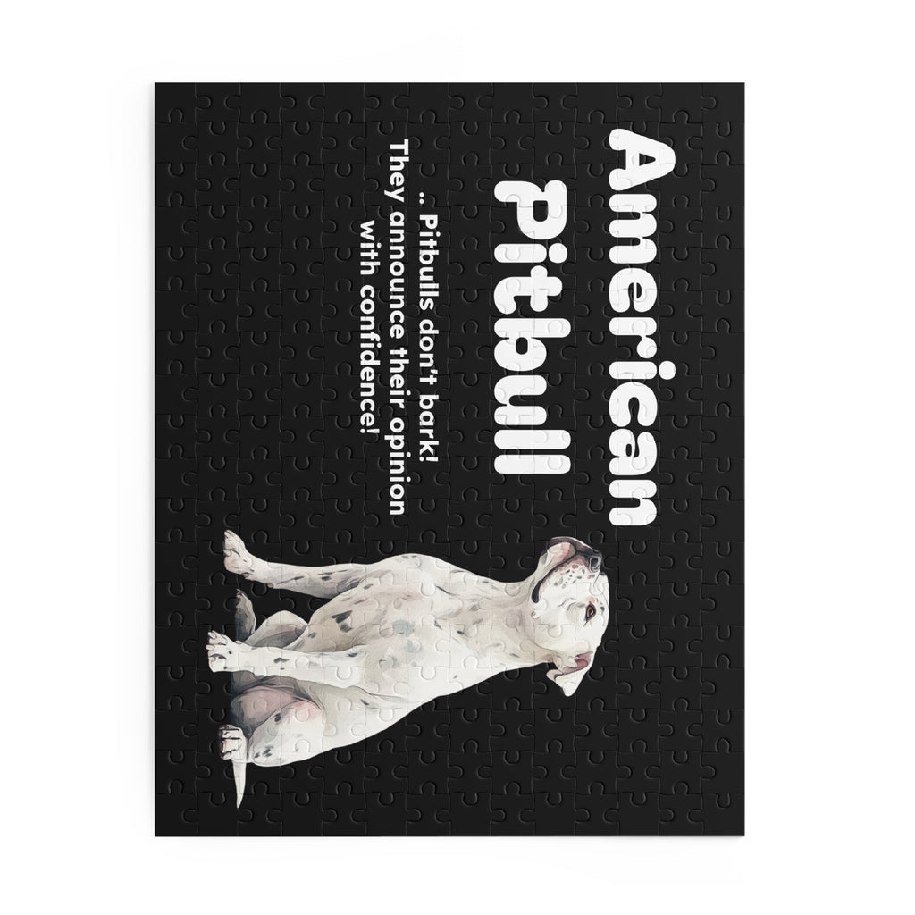 American Pitbull Puzzle - Jigsaw for Pitbull Lovers (120/252/500 pcs)