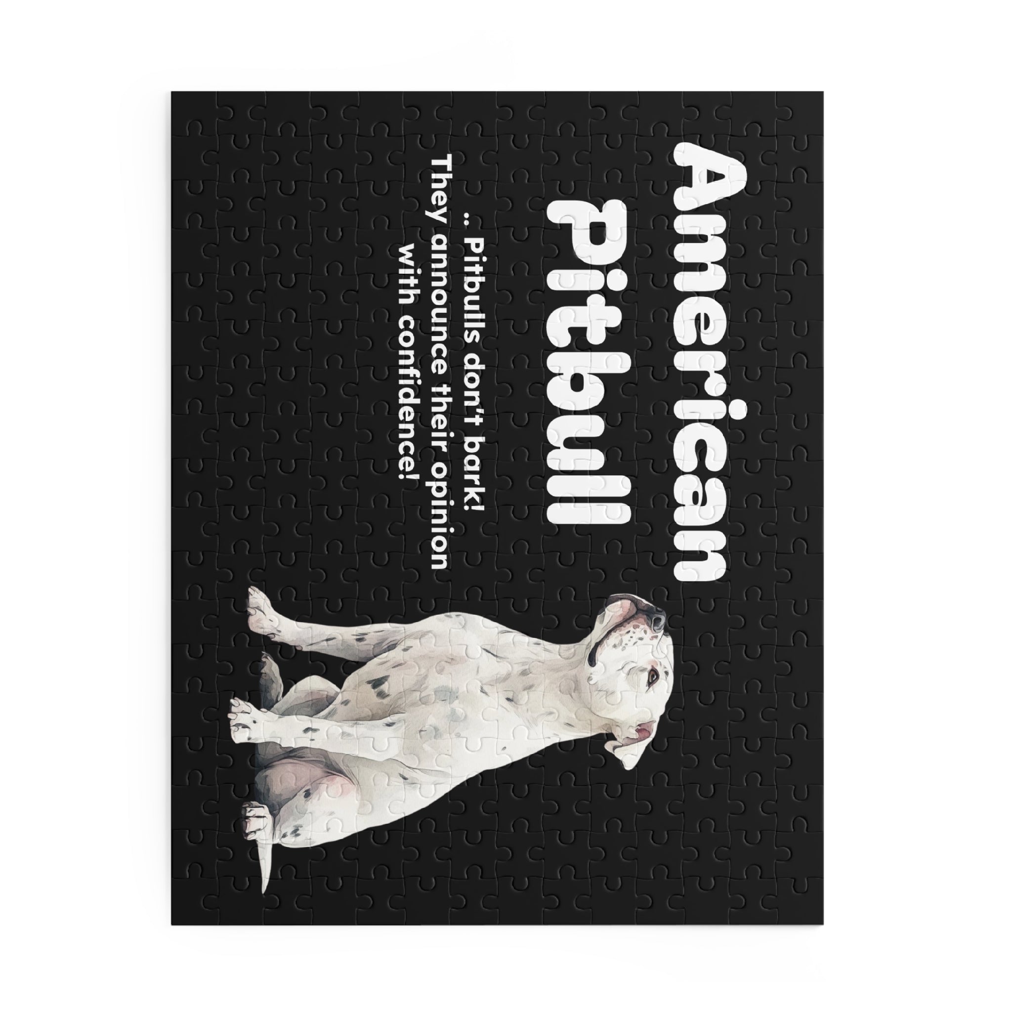 American Pitbull Puzzle - Jigsaw for Pitbull Lovers (120/252/500 pcs)