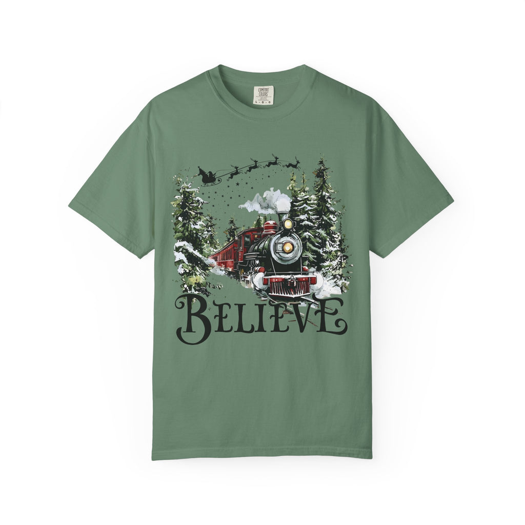 Holiday Believe T-Shirt - Festive Christmas Tee for the Whole Family