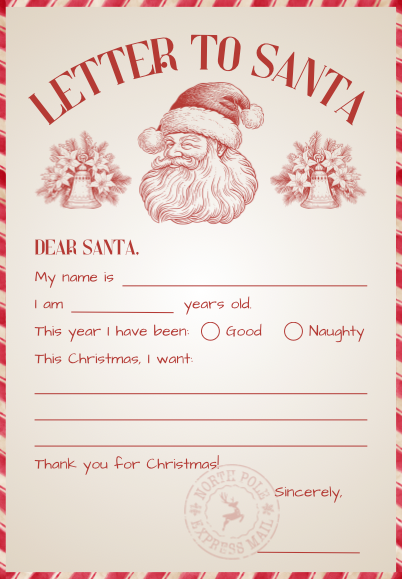 Make Christmas Magic with the Perfect Letter to Santa