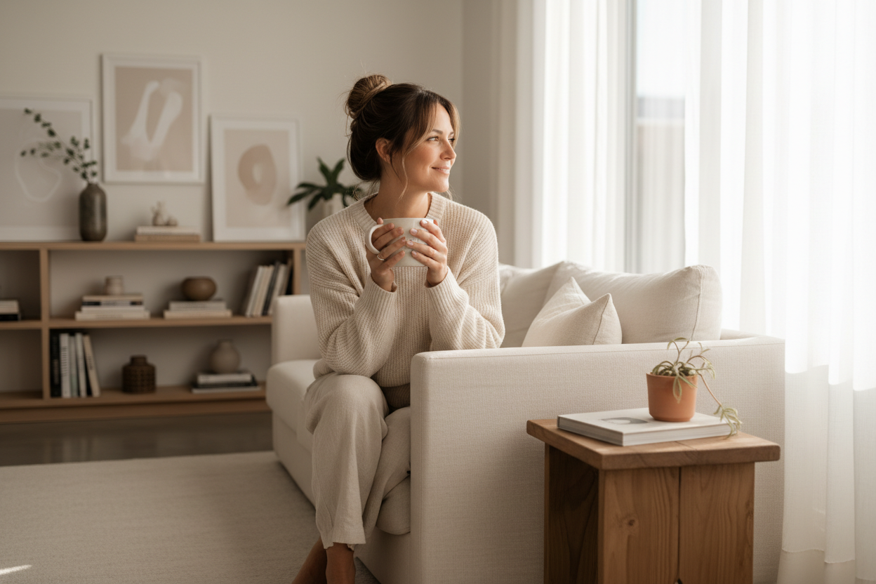 Brand story lifestyle image for Alpha Mom 365